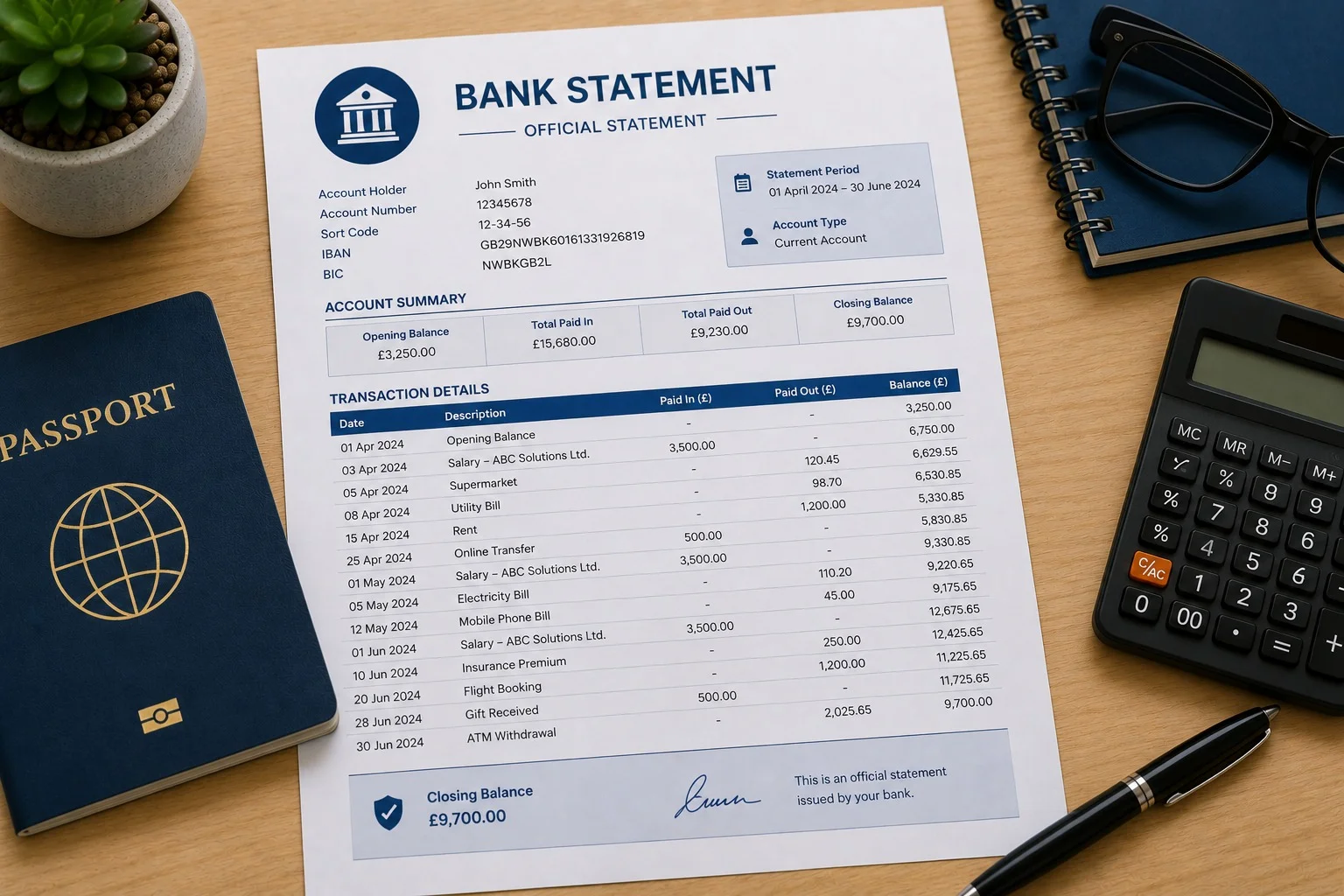 Proof of Funds