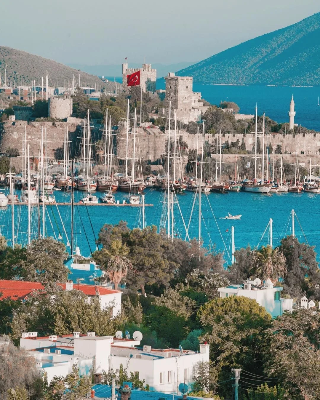 Bodrum Turkey blue sea