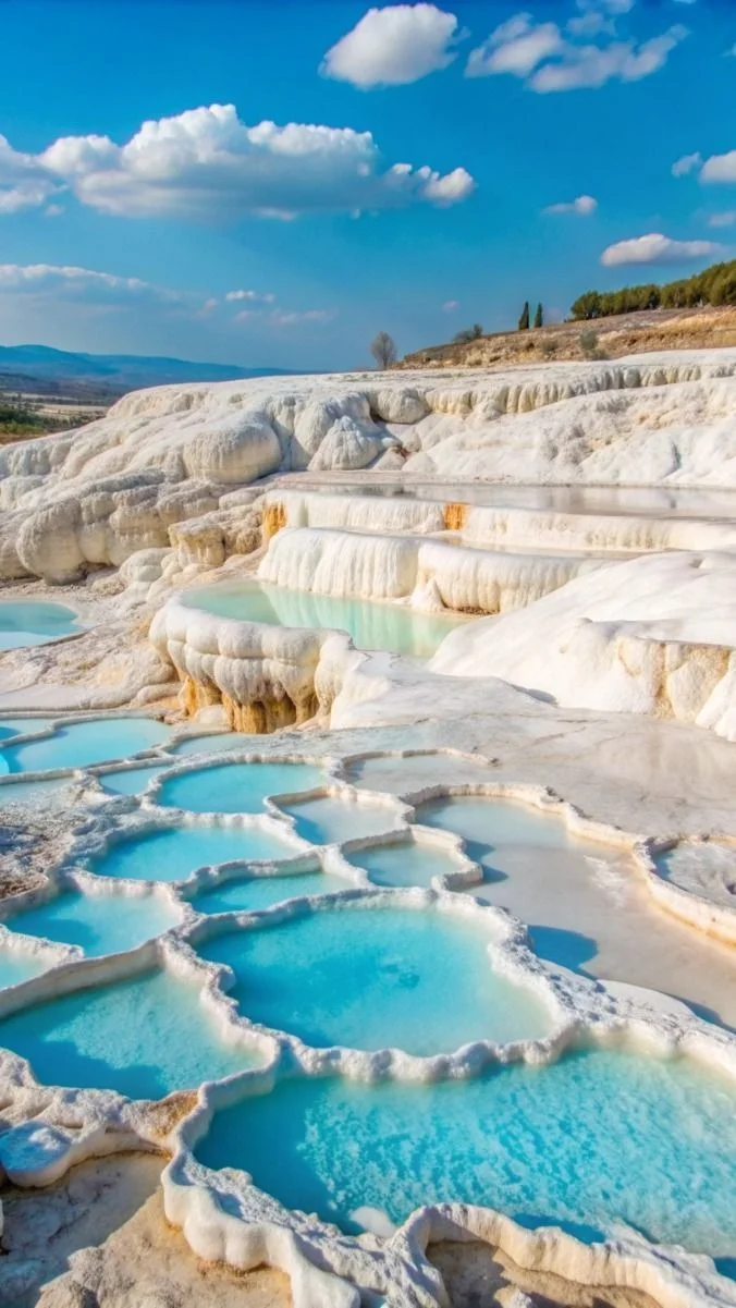 Pamukkale Turkey white terraces